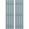 Ekena Millwork Americraft 4-Board, 3 Batten Exterior Real Wood Spaced Board-n-Batten Shutters, ARW401SB415X70SBH, PR ARW401SB415X70SBH - alternate 1